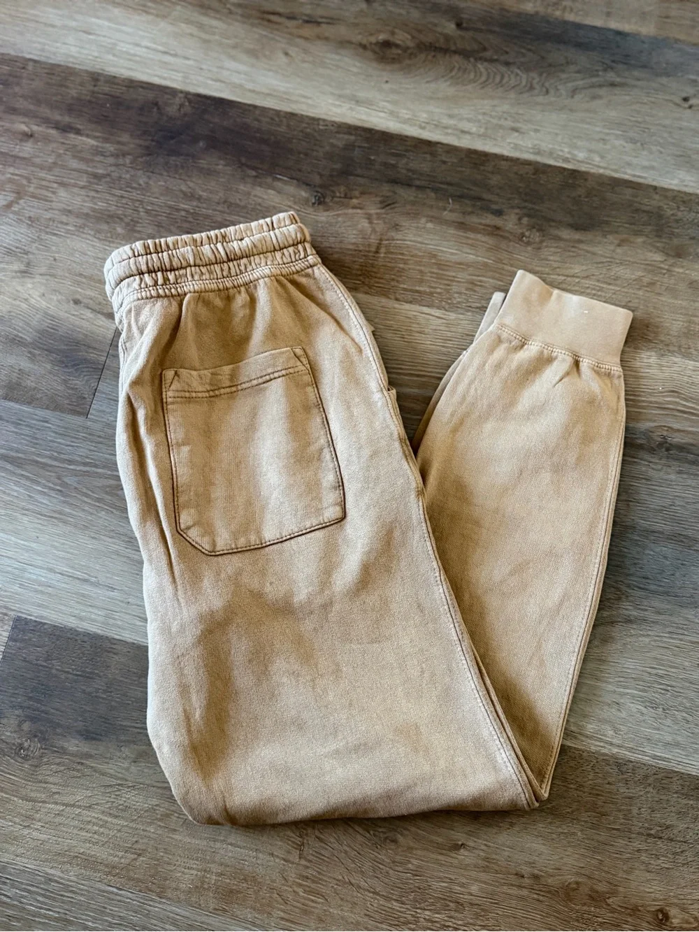 Men's Tan Jogger Sweatpants - Casual Comfort